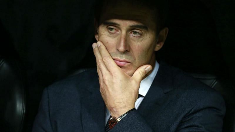 Julen Lopetegui has a lot of thinking to do as he faces Barça